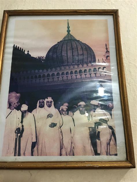 A Photograph In Dargah Hazrat Nizamuddin Auliya Of King Faisal Of Saudi