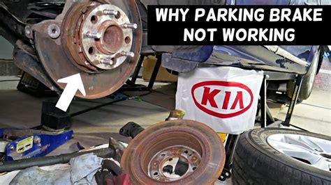 Why Parking Brake Does Not Work On Kia Hand Brake Not Working Youtube
