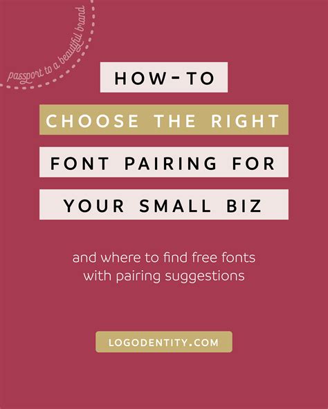 How To Choose Your Brand Fonts And Where To Find Them When Choosing