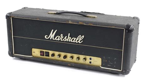 1977 Marshall Jmp Master Model 50 Watt Mark 2 Lead Guitar Amplifier