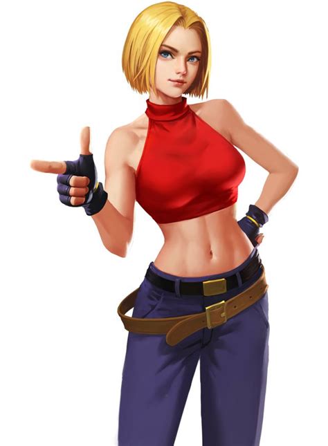 Blue Mary Fatal Fury King Of Fighters King Of Fighters Fighter Girl Fighter