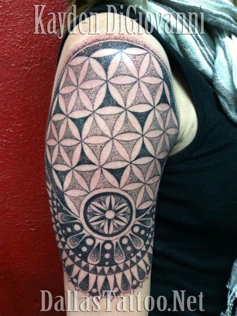 Geometric Tattoo Artist Dallas Sybil Trent