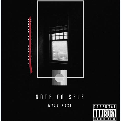 note to self ep by wyze rose spotify