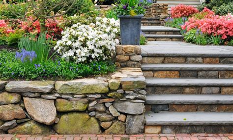 How To Diy Stunning Natural Stone Retaining Walls Lyngso Garden Materials