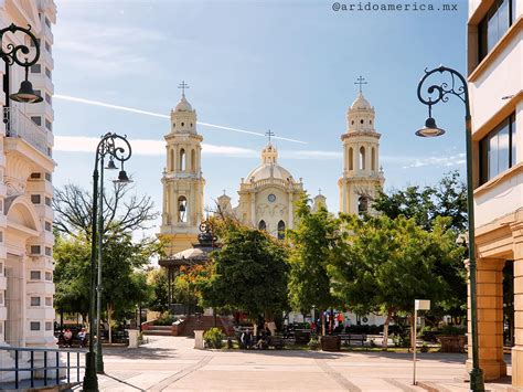 Plaza Y Catedral De Hermosillo Sonora Rmexico
