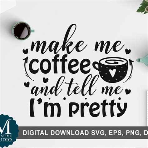 Svg Files For Cricut Coffee Etsy