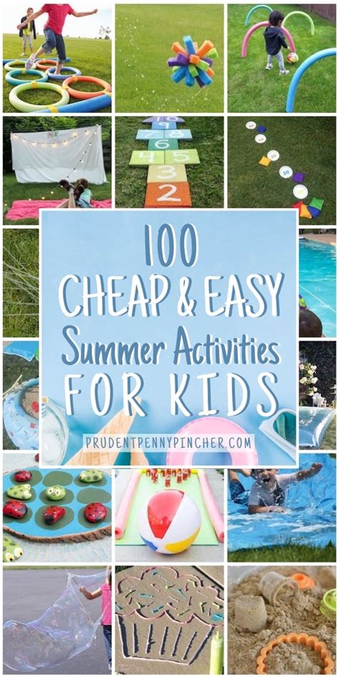 The Ultimate List Of 100 Summer Activities For Kids K
