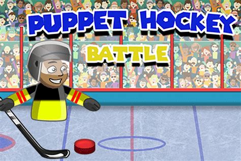 Puppet Hockey Battle Gratis Online Spill Funnygames