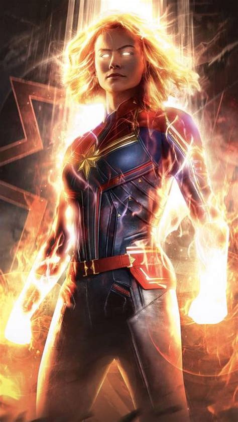 Captain Marvel Movie Poster Movie Poster Wallpaper Hd