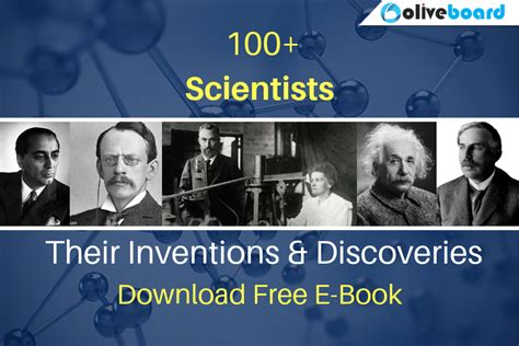 Inventions And Discoveries Of Scientists Free Ebook