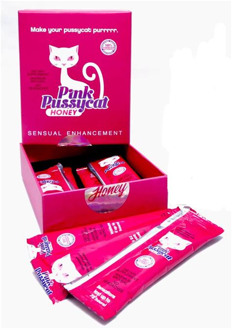 Pink Pussycat Honey Box Enhancement Powder Per Box Theadultshop Com