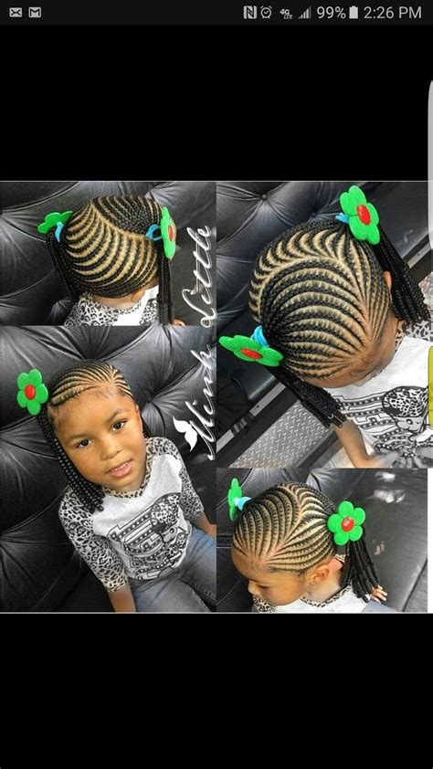 We have handpicked the best box braids dedicated to kids. Cute braid style for little girls | Little girl braid ...