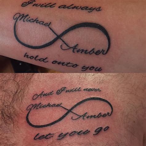 His And Her Infinity Tattoos