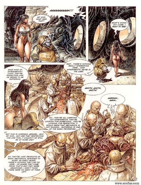 Page Paolo Eleuteri Serpieri Comics Druuna Issue Clone Erofus