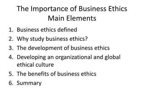 Ppt Business Ethics Chapter One Powerpoint Presentation Free