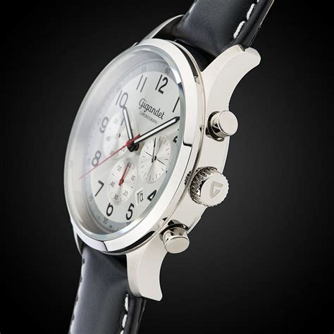 gigandet efficiency montre homme chronographe analogique quartz noir argent g50 002 amazon fr