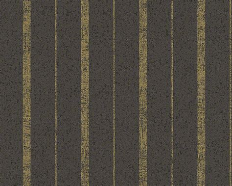 Modern Stripes Wallpaper In Brown And Gold Design By Bd Wall Burke Decor