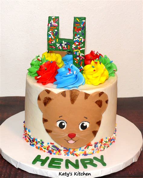 katy s kitchen daniel tiger birthday cake