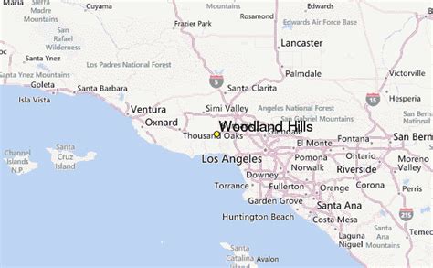 34 Woodland Hills Ca Map Maps Database Source