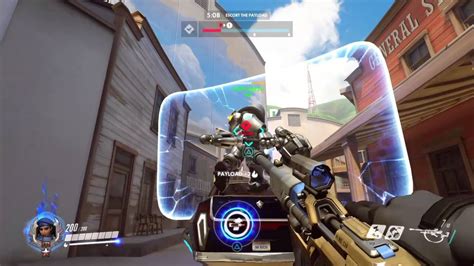 overwatch ana gameplay ps4 hollywood attack youtube