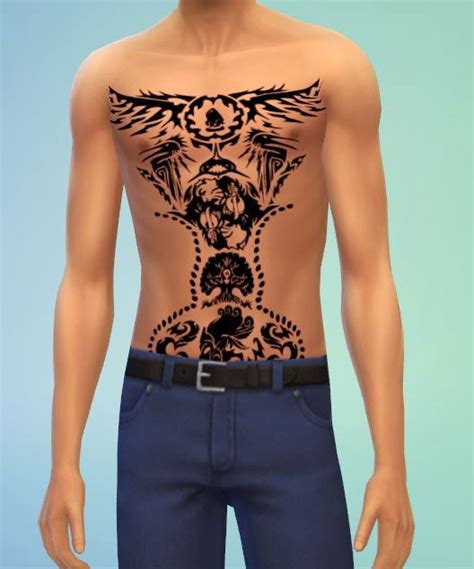 My Sims 4 Blog Tattoos For Males By Noah