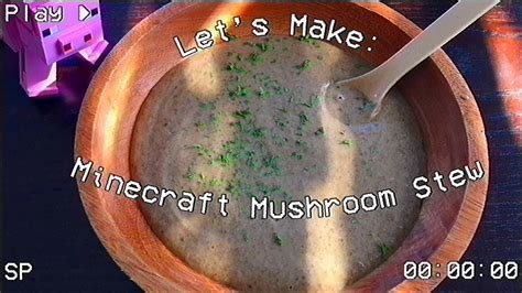 Lets Make Minecraft Mushroom Stew Youtube
