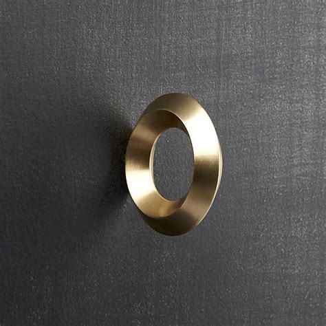 Sears has a great selection of cabinet hardware. brass ring pull | CB2 | Furniture handles, Cabinetry ...