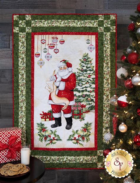 Christmashome Panel Quilt Patterns Christmas Quilt Patterns Fabric