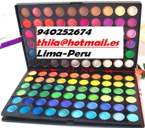 Paleta Maquillaje 120 Sombras A Todo Color Maquillaje Profesional