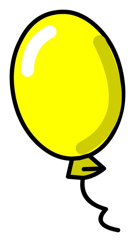 Free Yellow Balloon Cliparts, Download Free Yellow Balloon Cliparts png png image