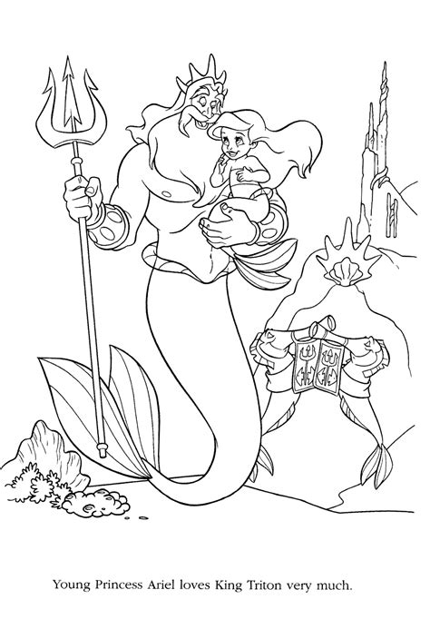 Ariel And Ursula Coloring Pages Coloring Pages