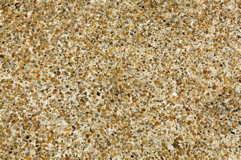 Pebble Stone Floor Tile Seamless Background Cement Mixed Gravel Pebble