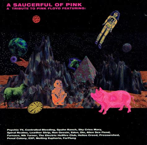 A Saucerful Of Pink A Tribute To Pink Floyd De Various 1995 Cd X 2