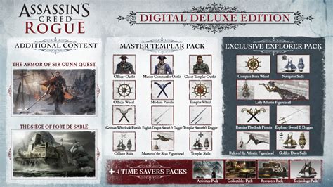 Assassins Creed Rogue Deluxe Edition Pc Buy It At Nuuvem