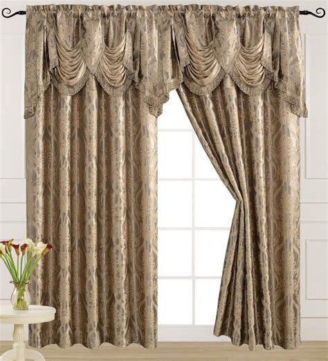 Best 20 Of Elegant Comfort Luxury Penelopie Jacquard Window Curtain