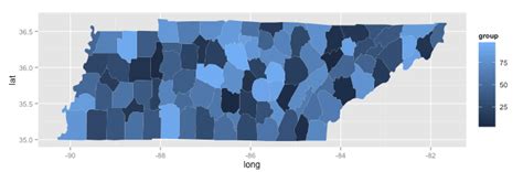 Ggplot Remove Border Lines In Ggplot Map Choropleth