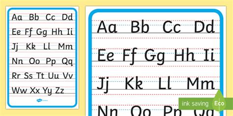 This page contains a course in the afrikaans alphabet, pronunciation and sound of each letter as well as a list of other lessons in grammar topics and common expressions in afrikaans. Upper and Lower Case Handwriting Letter Formation Display ...