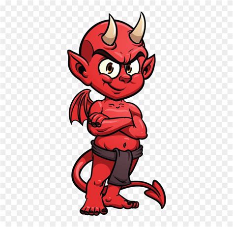 Angel With Devil Horns Cartoon