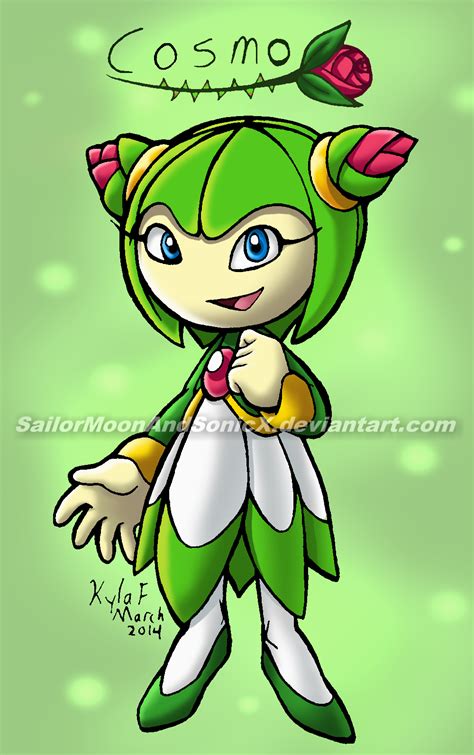 Cosmo The Seedrian by SailorMoonAndSonicX on DeviantArt