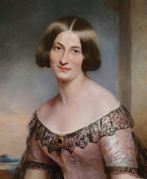 Circle Of James Godsell Middleton Portrait Of A Lady In Pink Dress