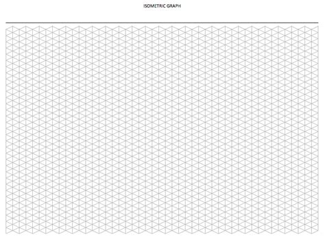Printable Isometric Grid Paper Sketch Coloring Page