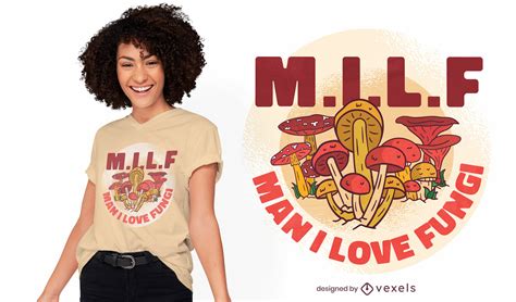 Designs Gráficos Para Camisetas E Merch De Milf