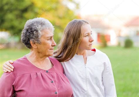 Elderly Care — Stock Photo © Obencem 58452291