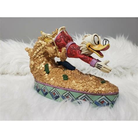 Toys Enesco Disney Showcase Statue Uncle Scrooge Mcduck Treasure Dive