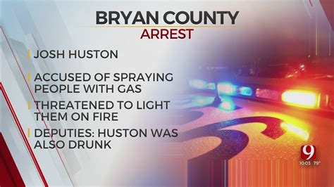 Bryan County Man Arrested For Alleged Arson Threats Youtube