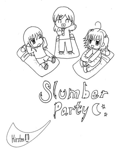 Chibi Slumber Party By Rockergrl1203 On Deviantart