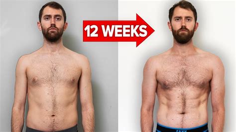 how i transformed my body in 12 weeks [entirely at home] youtube