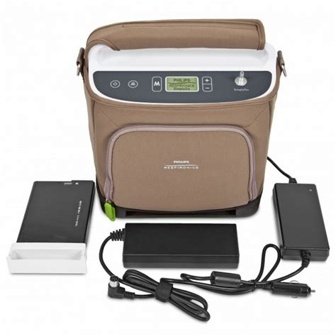 Simplygo Portable Oxygen Concentrator With 2 Standard Batteries By
