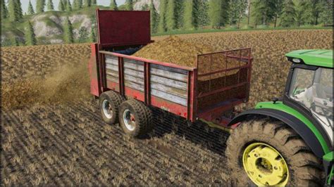 Fs19 Annaburger Hts Manure Spreader V1 Farming Simulator 19 Mods