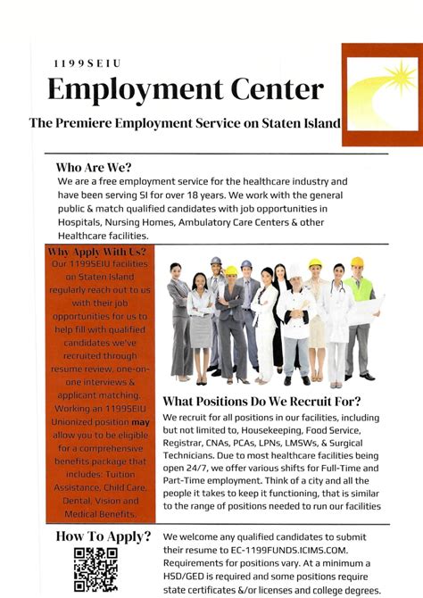 Employment Hub – SI Alliance